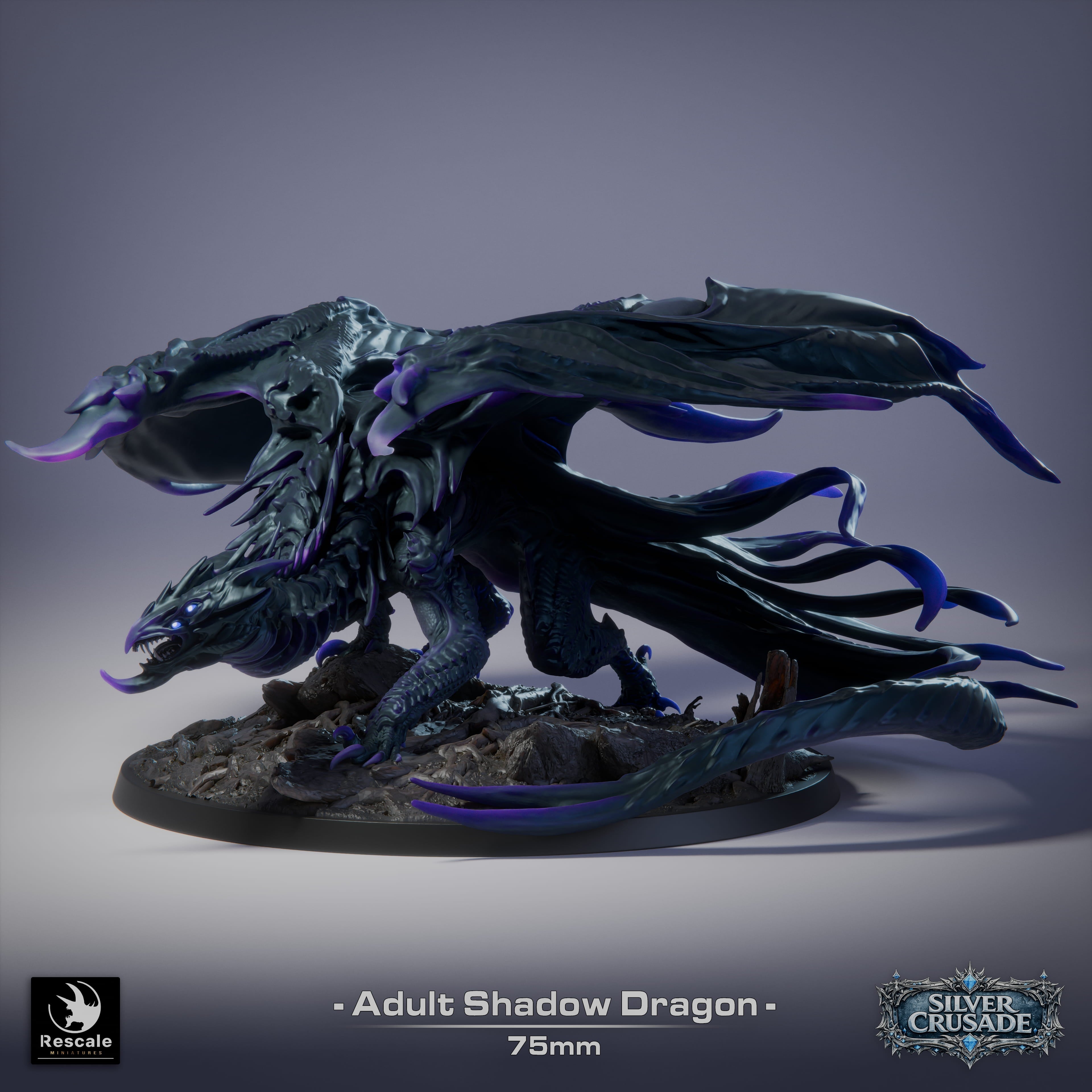 Adult Shadow Dragon – Dungeons & Dragons Monster – Resin Miniature