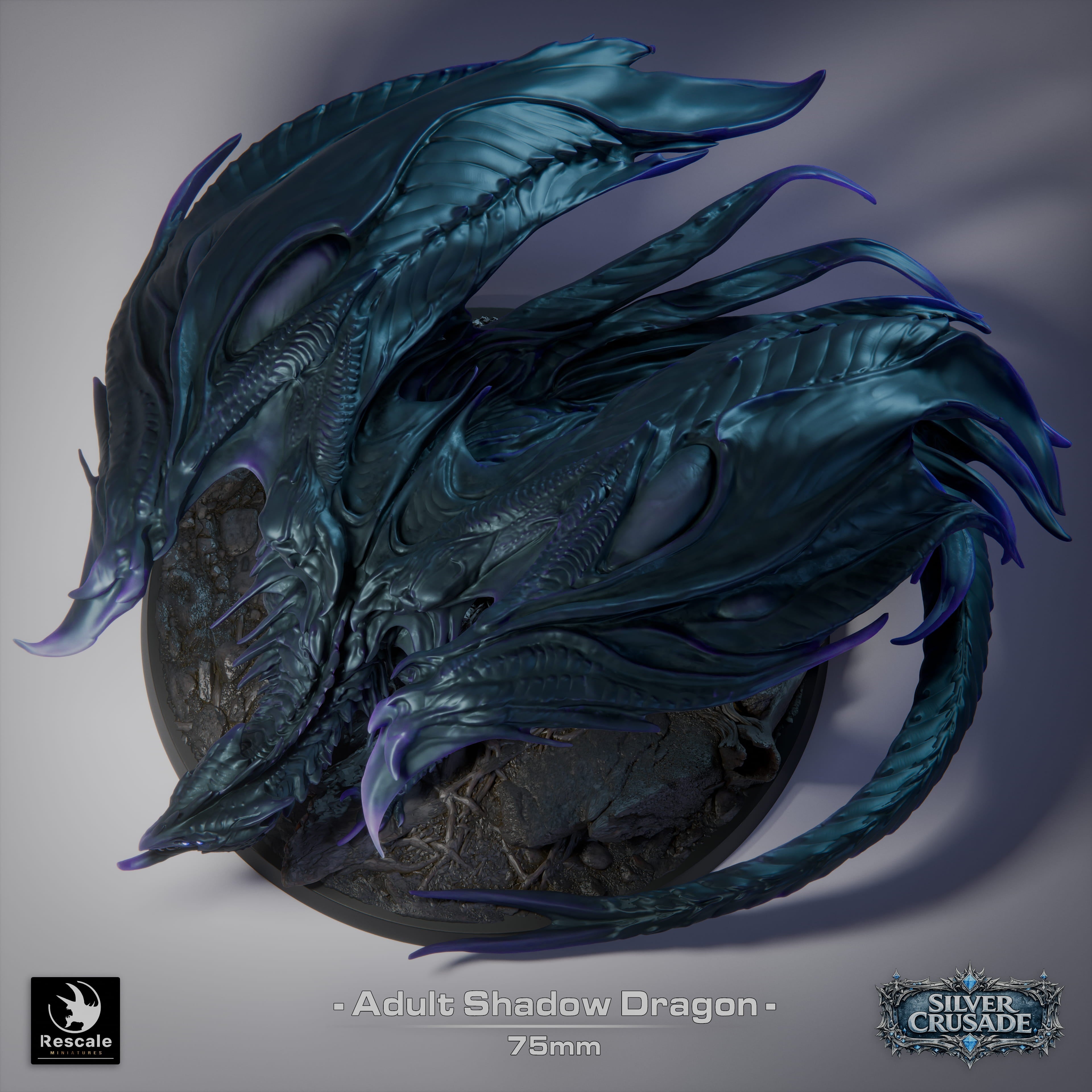 Adult Shadow Dragon – Dungeons & Dragons Monster – Resin Miniature