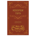 Call of Cthulhu Keeper Tips Book